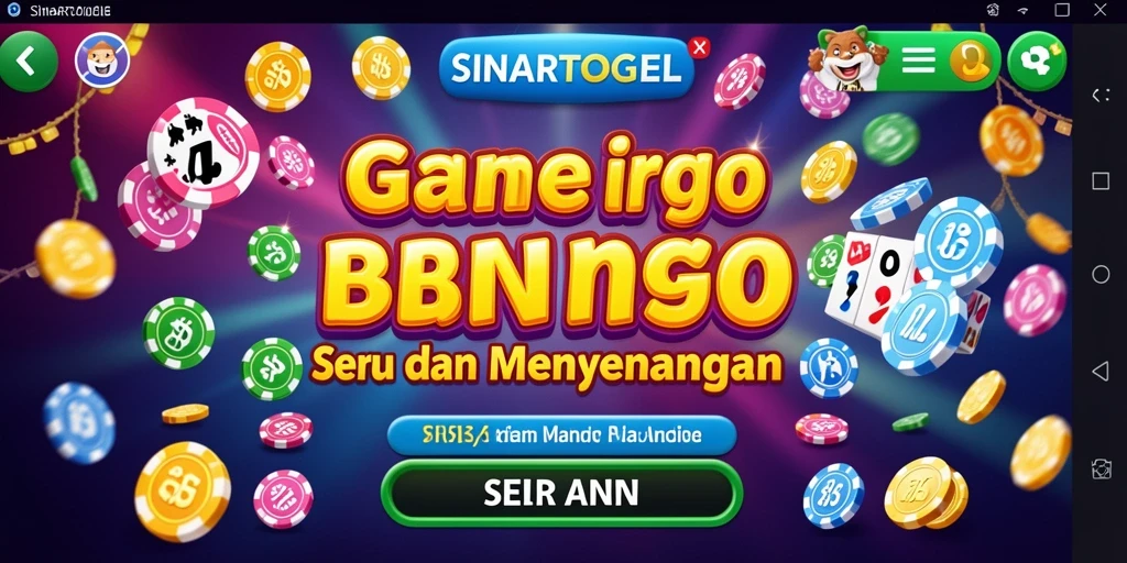 Tampilan grafis menarik saat bermain Bingo di SINARTOGEL.
